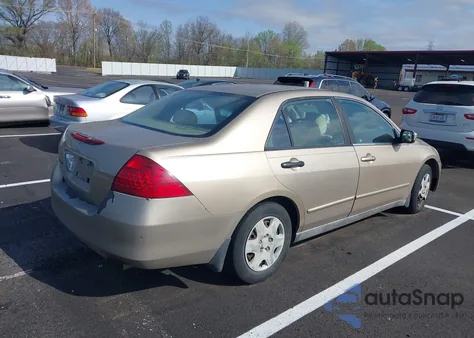 2006 Honda Accord 2.4 Lx из США, поврежденный, VIN 1HGCM56466A006236